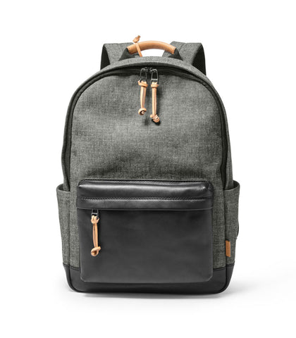 Business Computer Bags with USB Hole, Water Resistant College School Bookbag for Men